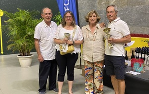 Mixte X 2 : 1er Julie GARRIGOU DEVICHI et Roland AGENES