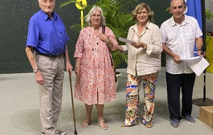 Mixte X 2 : 3ème Stella GEARA et Michel DELLOUE