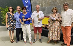 Open X 2 : 1er Geneviève et Georges BARATS