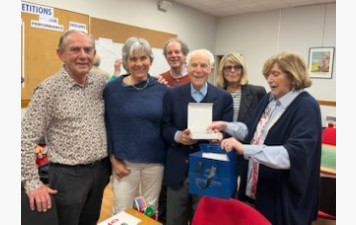 Fête pour les 100 ans de Jean-Pierre PITTARD