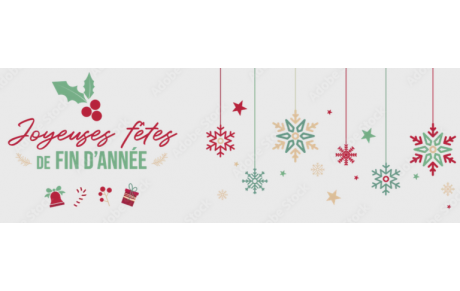 Bonnes fêtes de fin d'année !